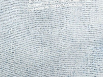 OFF-WHITE Skinny Denim Jeans Blue/White