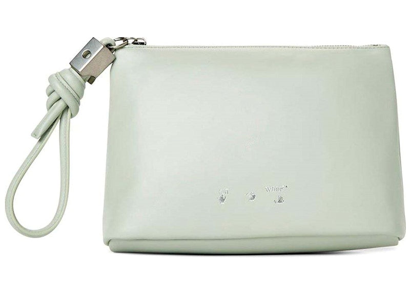 OFF-WHITE Slider-25 Pouch Sage