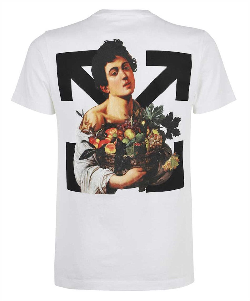 OFF-WHITE Slim Fit Caravaggio Boy T-shirt White