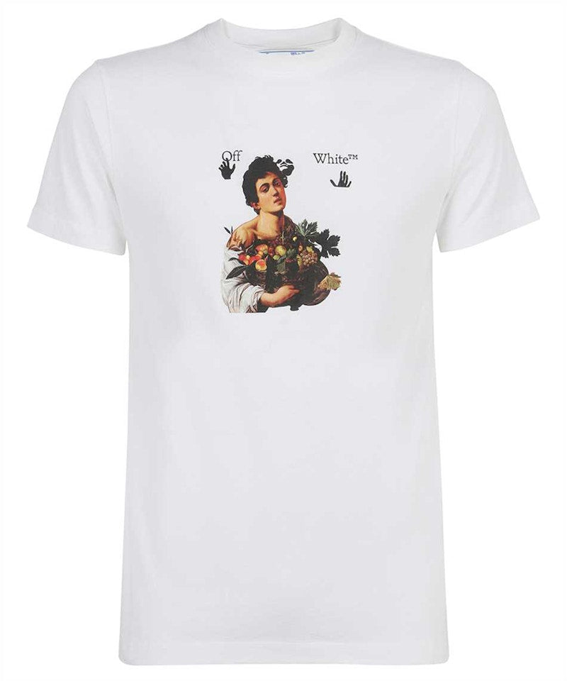 OFF-WHITE Slim Fit Caravaggio Boy T-shirt White