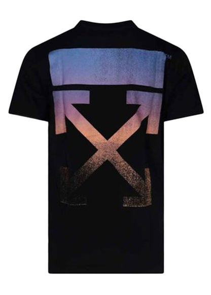OFF-WHITE Slim Fit Degrade Arrows T-Shirt Black Multi