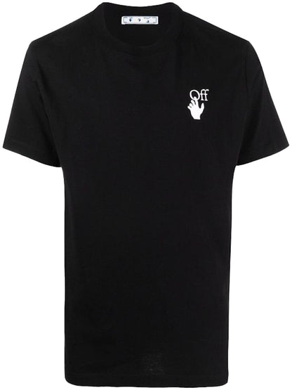 OFF-WHITE Slim Fit Degrade Arrows T-Shirt Black Multi