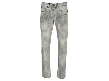OFF-WHITE Slim Fit Denim Jeans Dark Grey/Washed Black