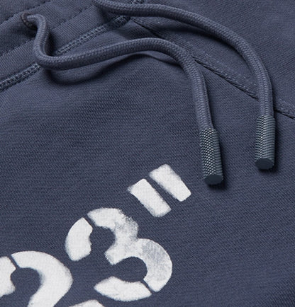 OFF-WHITE Slim Fit Logo Print Sweatpants Navy