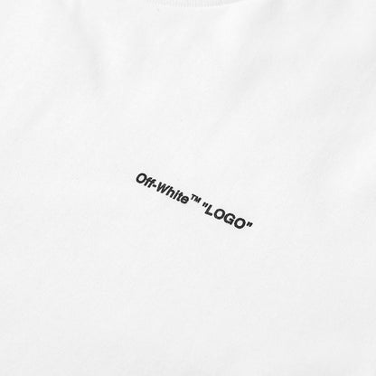 OFF-WHITE Slim Fit Logo T-shirt White/Black