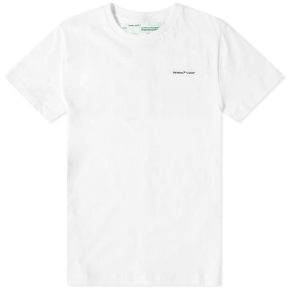 OFF-WHITE Slim Fit Logo T-shirt White/Black