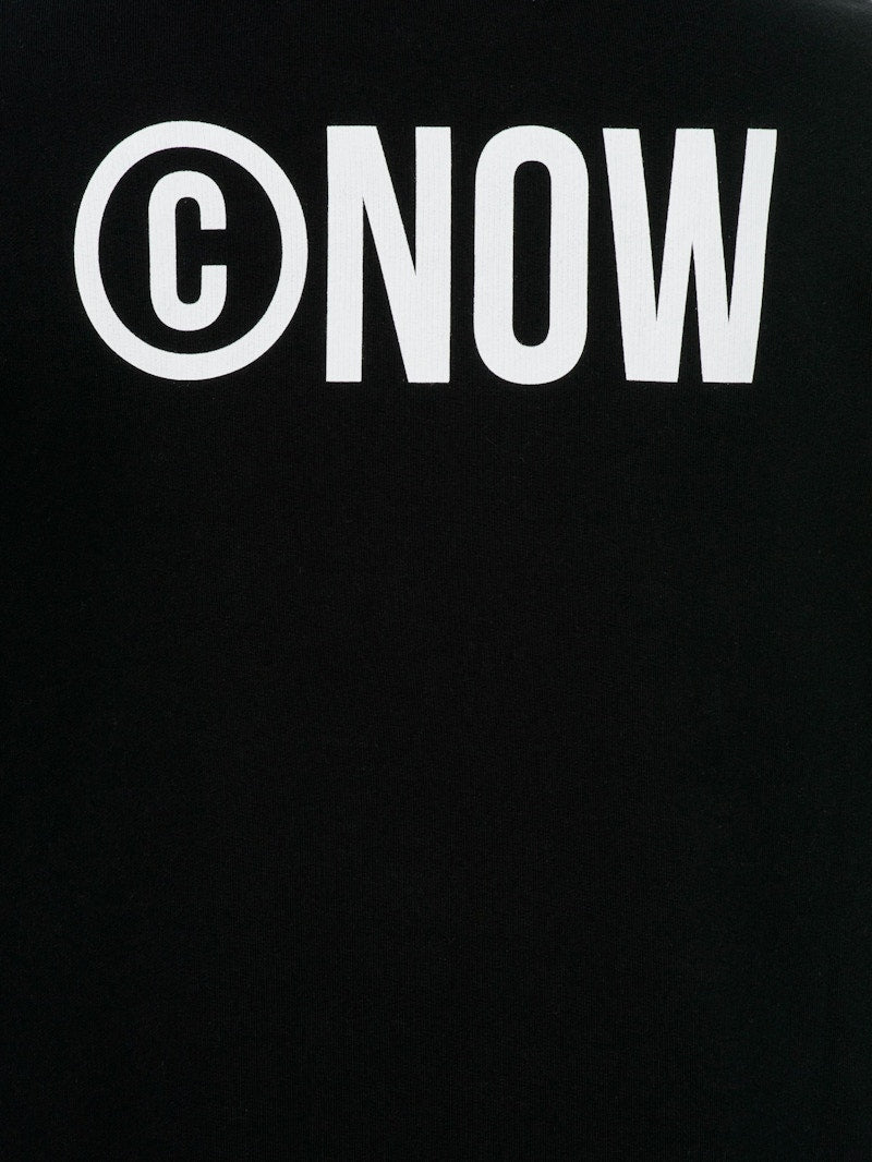 OFF-WHITE Slim Fit Non-Fiction Sweatshirt Black/White