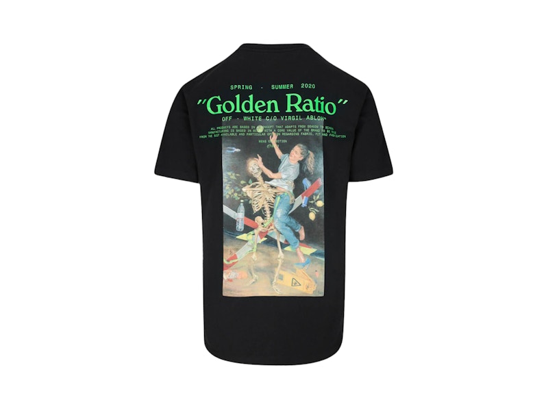 OFF-WHITE Slim Fit Pascal Painting T-shirt Black