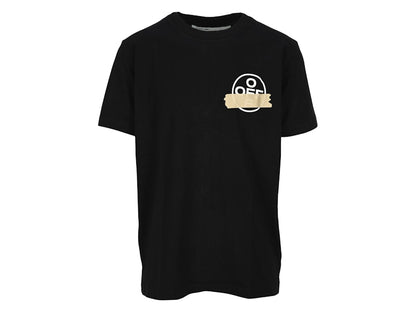 OFF-WHITE Slim Fit Tape Arrows T-shirt (SS20) Black/Beige