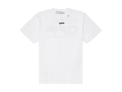 OFF-WHITE Slim Fit Wavy Line T-shirt White/Black