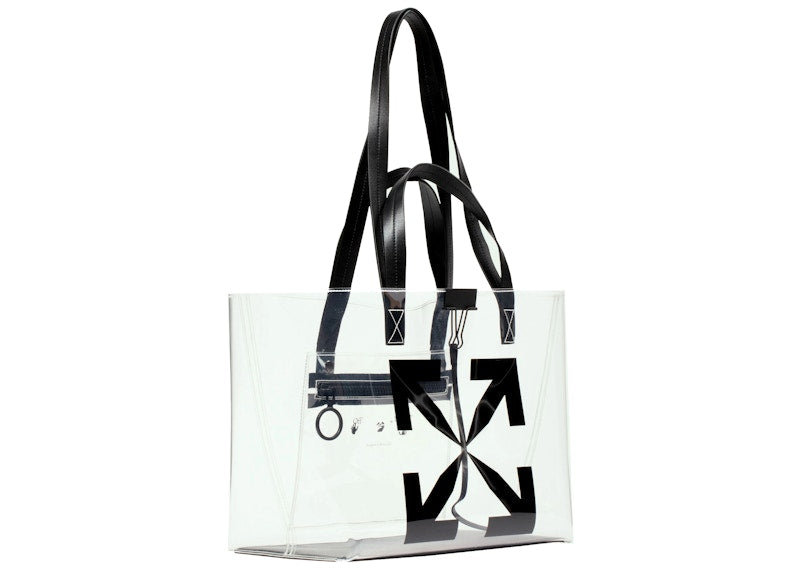 OFF-WHITE Small Arrow Tote Bag Small Transparent