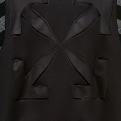 OFF-WHITE Small Logo Print Bomber Jacket Black/Black
