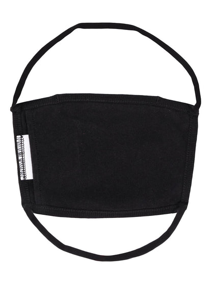 OFF-WHITE Smiling Inside Face Mask Black/White