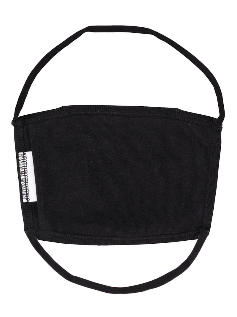 OFF-WHITE Smiling Inside Face Mask Black/White
