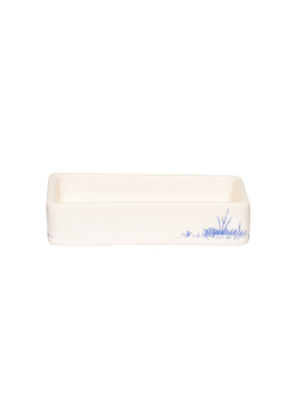 OFF-WHITE Soap Tray White/Brilliant Green