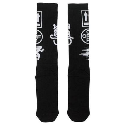 OFF-WHITE Sport Socks (SS19) Black/White