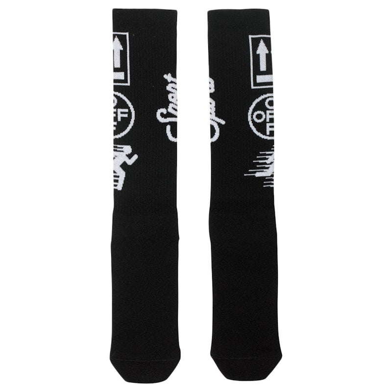 OFF-WHITE Sport Socks (SS19) Black/White