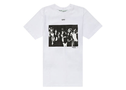 OFF-WHITE Spray Paint Photo T-Shirt White Black