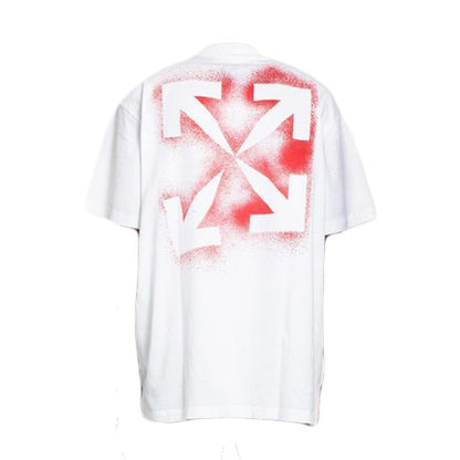 OFF-WHITE Stencil Arrows Print Tee White