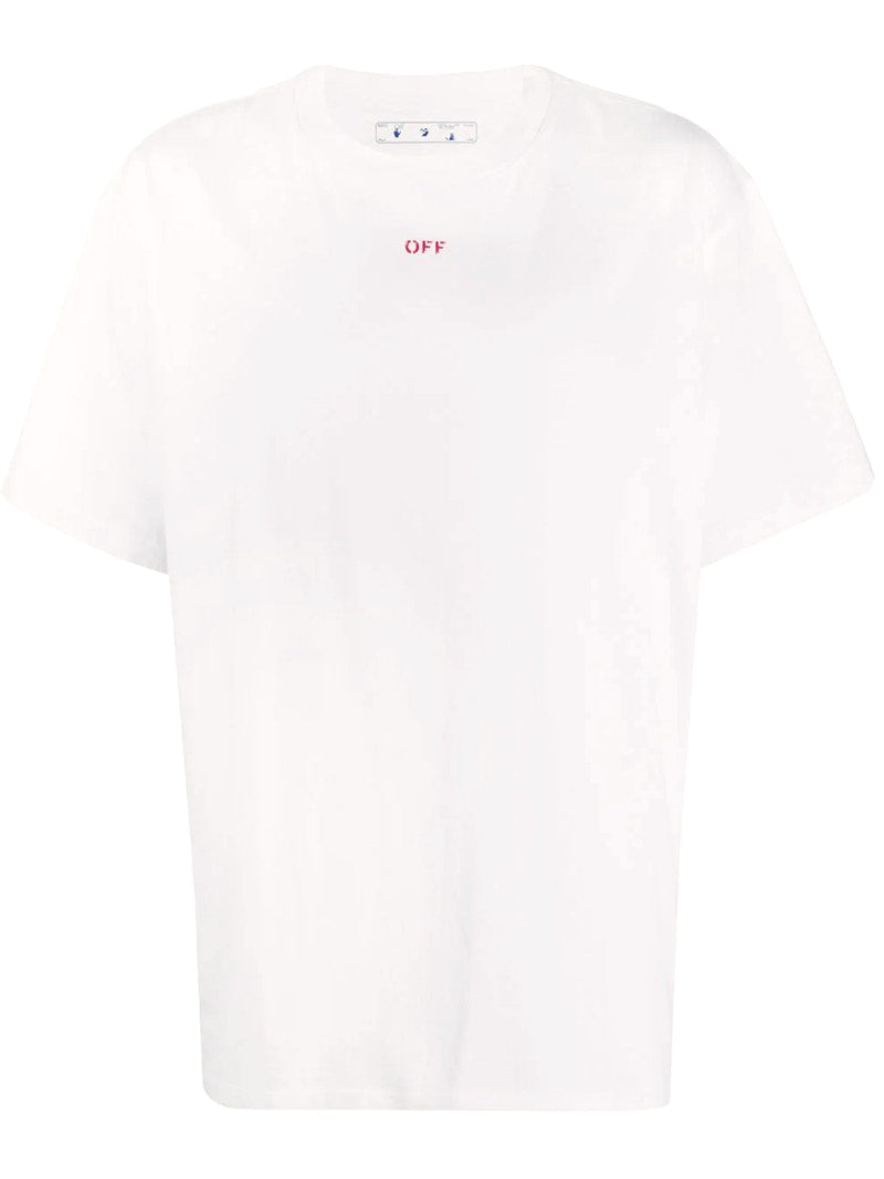 OFF-WHITE Stencil Arrows Print Tee White