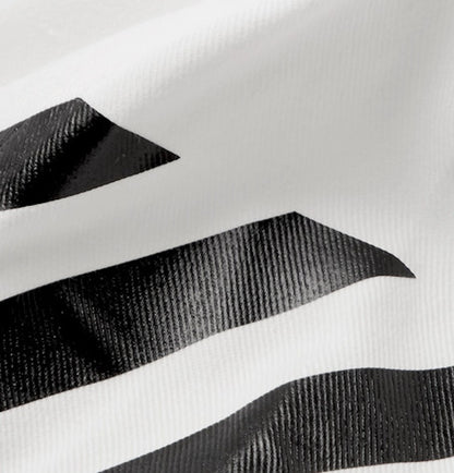 OFF-WHITE Striped Diag Baseball Hat White/Black
