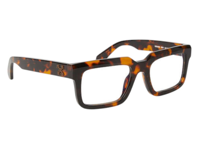 OFF-WHITE Style 42 Eyeglasses Havana Blue Light Block (OERJ042F23PLA0016000-FR)