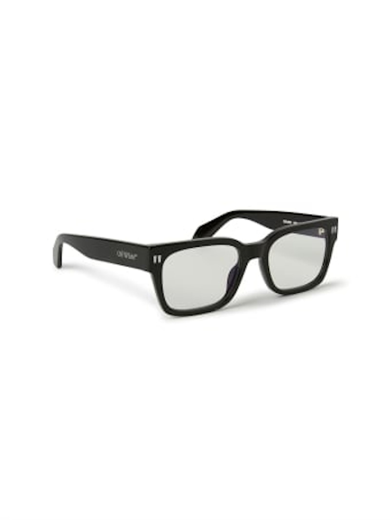 OFF-WHITE Style 53 Eyeglasses Black/Clear Lens (OERJ053S24PLA0011000-FR)