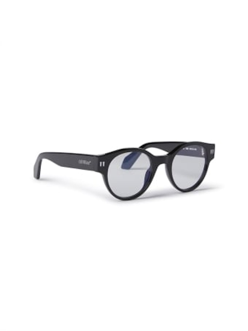 OFF-WHITE Style 55 Eyeglasses Black/Clear Lens (OERJ055S24PLA0011000-FR)