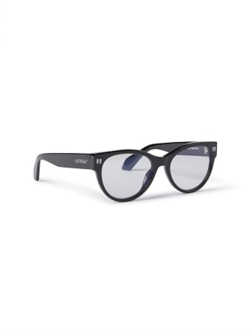 OFF-WHITE Style 57 Eyeglasses Black/Clear Lens (OERJ057S24PLA0011000-FR)