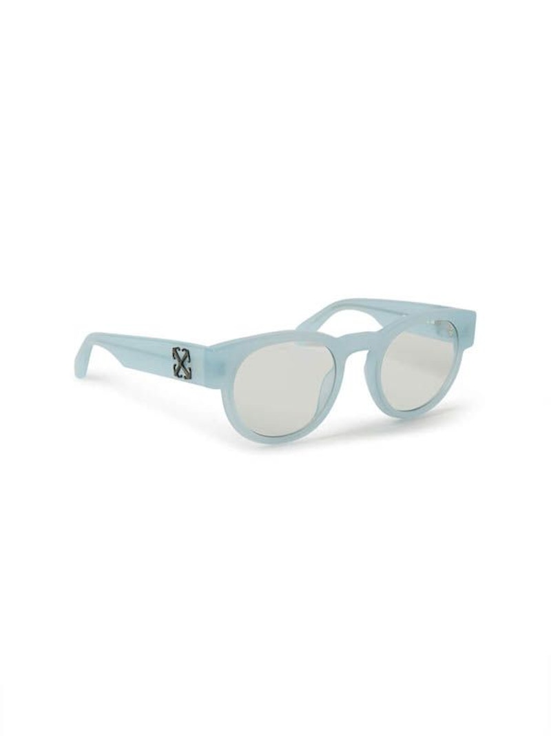 OFF-WHITE Style 58 Eyeglasses Light Blue/Clear Lens (OERJ058S24PLA0014000-FR)