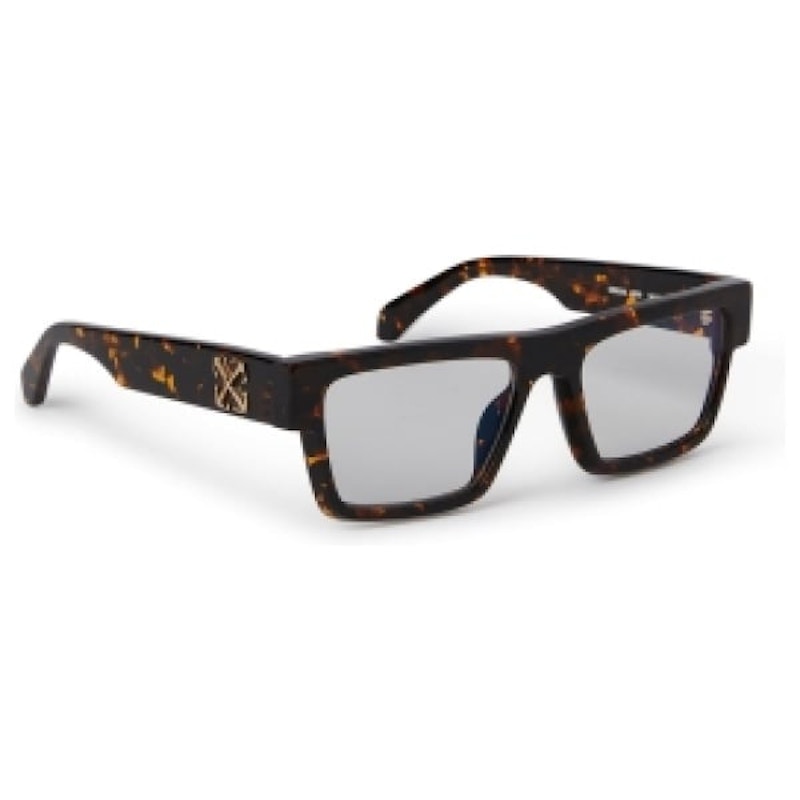 OFF-WHITE Style 61 Eyeglasses Havana/Clear Lens (OERJ061S24PLA0016000-FR)