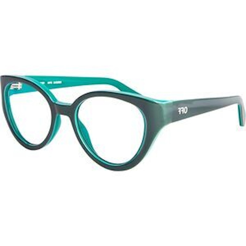 OFF-WHITE Style 62 Eyeglasses Olive Green/Clear Lens (OERJ062S24PLA0015900-FR)