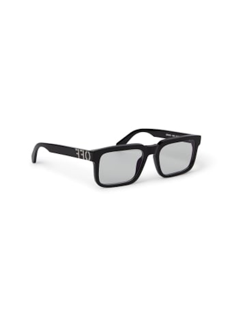 OFF-WHITE Style 70 Eyeglasses Black/Clear Lens (OERJ070S24PLA0011000-FR)