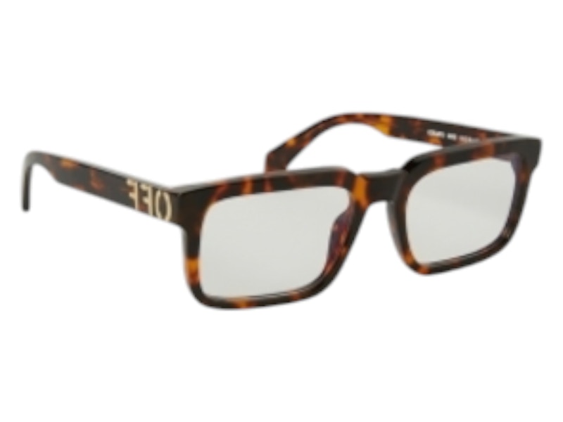 OFF-WHITE Style 70 Eyeglasses Havana Blue Light Block (OERJ070S24PLA0016000-FR)