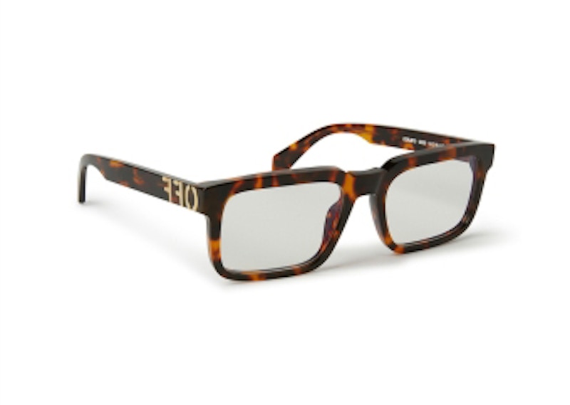 OFF-WHITE Style 70 Eyeglasses Havana (OERJ070S24PLA0016000)