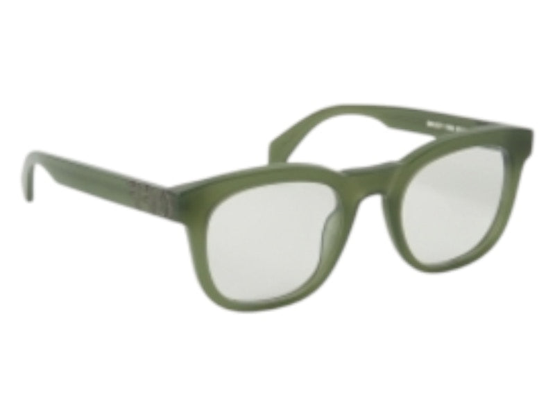 OFF-WHITE Style 71 Eyeglasses Olive Green Blue Light Block (OERJ071S24PLA0015900-FR)