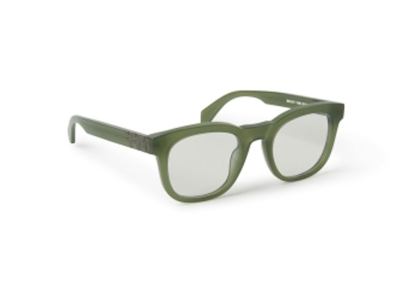 OFF-WHITE Style 71 Eyeglasses Olive Green (OERJ071S24PLA0015900)