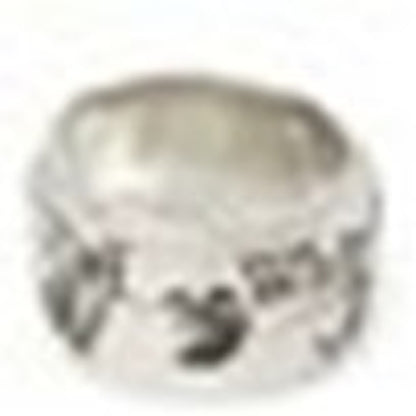 OFF-WHITE Swimming Logo Ring Silver