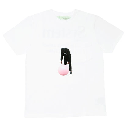 OFF-WHITE System Magazine What is Virgil T-shirt White/Multicolor