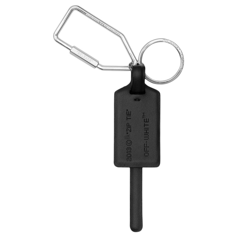 OFF-WHITE Tag Keychain (SS19) Black