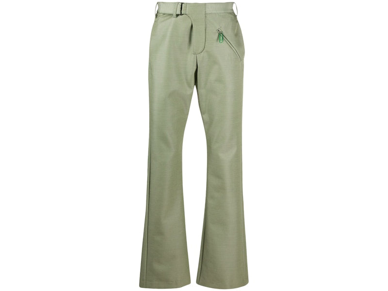 OFF-WHITE Tailored Pants Olive Green