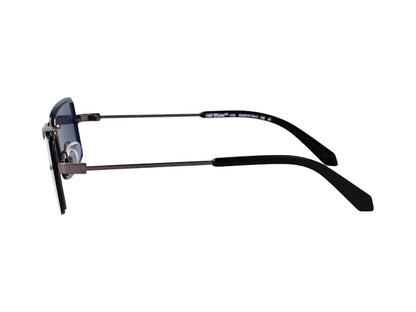 OFF-WHITE Tampa Sunglasses Gunmetal Blue