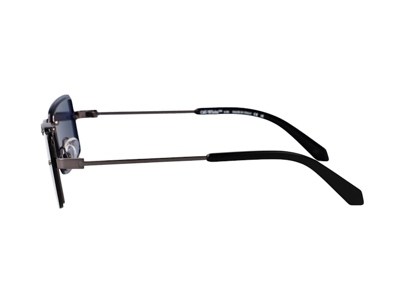 OFF-WHITE Tampa Sunglasses Gunmetal Blue