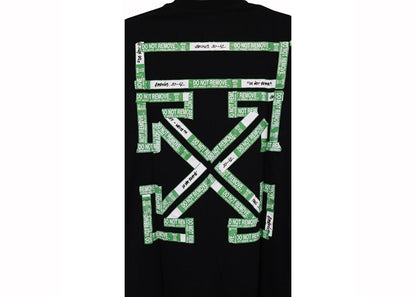 OFF-WHITE Tape Arrows PKT Skate L/S T-Shirt Black