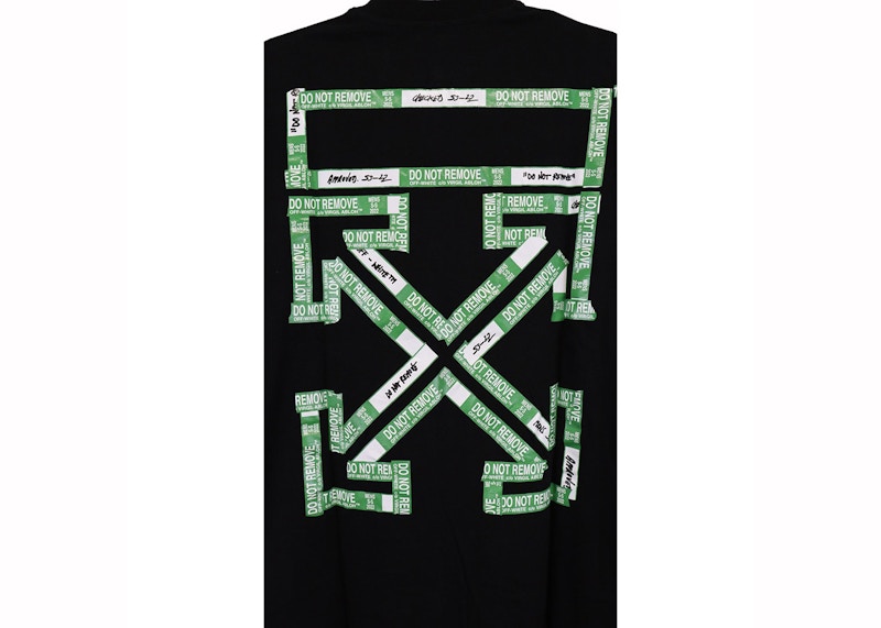 OFF-WHITE Tape Arrows PKT Skate L/S T-Shirt Black