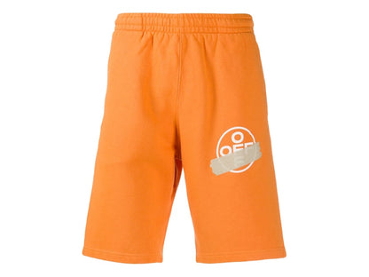 OFF-WHITE Tape Arrows Sweatshort Orange/Beige