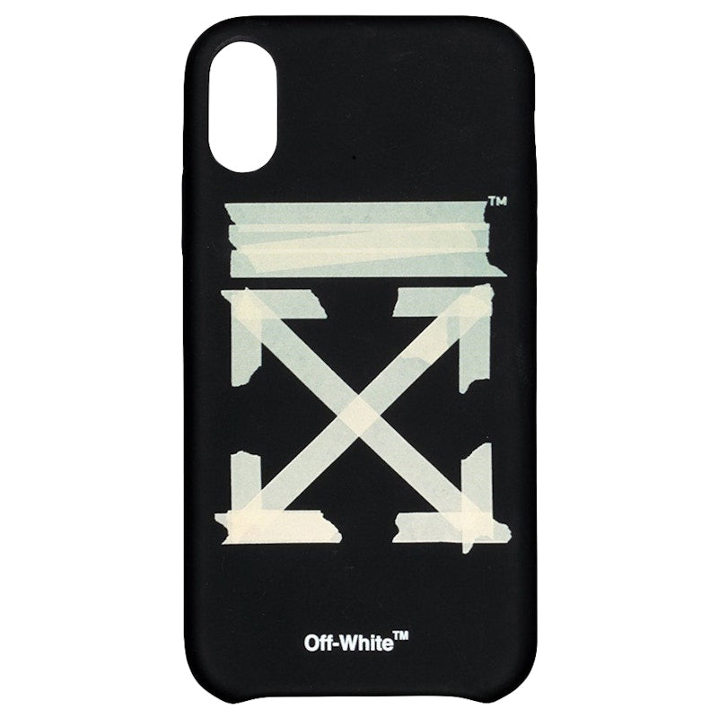 OFF-WHITE Tape Arrows iPhone XR Case Black/Beige