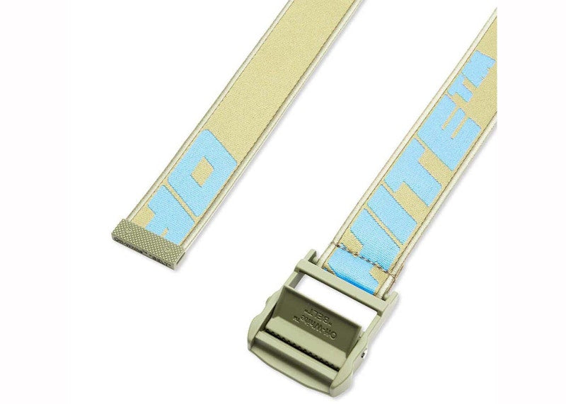 OFF-WHITE Tape Industrial Belt Green/Blue