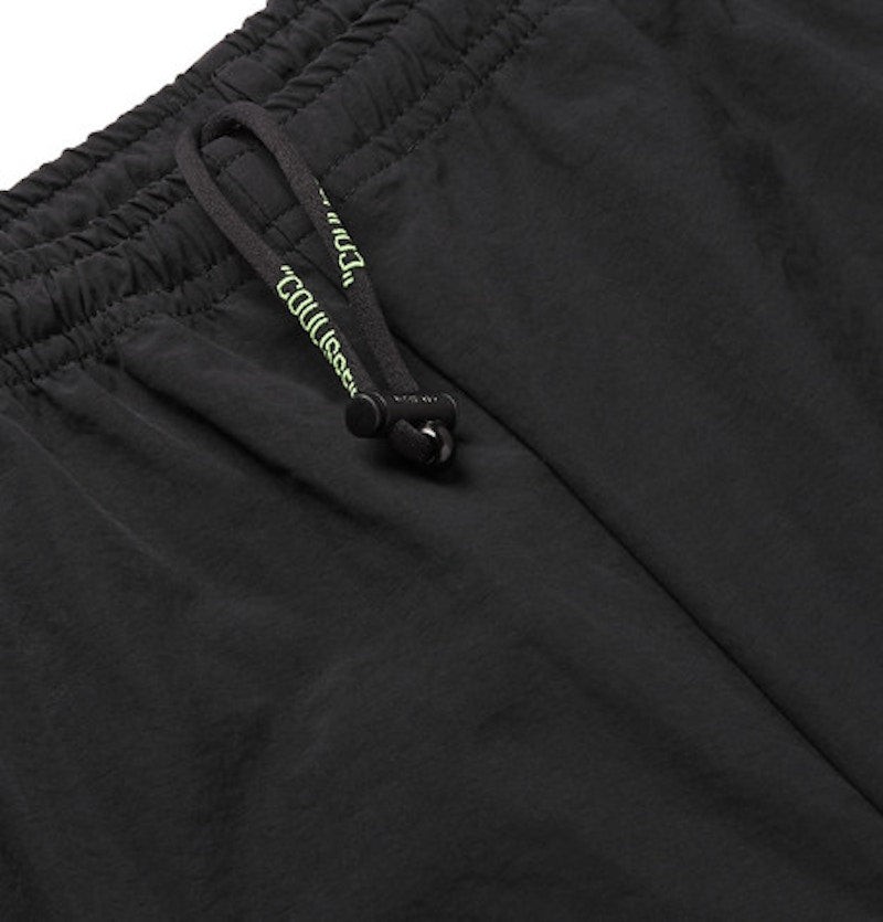OFF-WHITE Tapered Shell Sweatpants Black/White