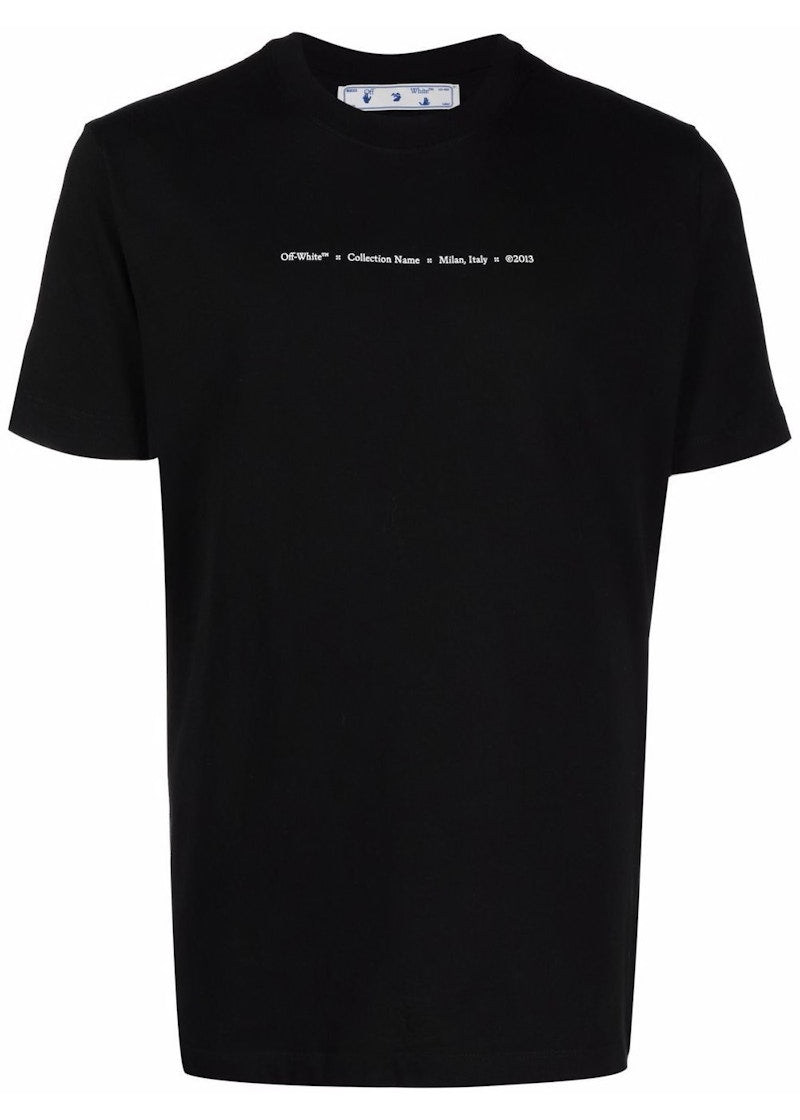 OFF-WHITE Tornado Arrow Slim Fit T-Shirt Black